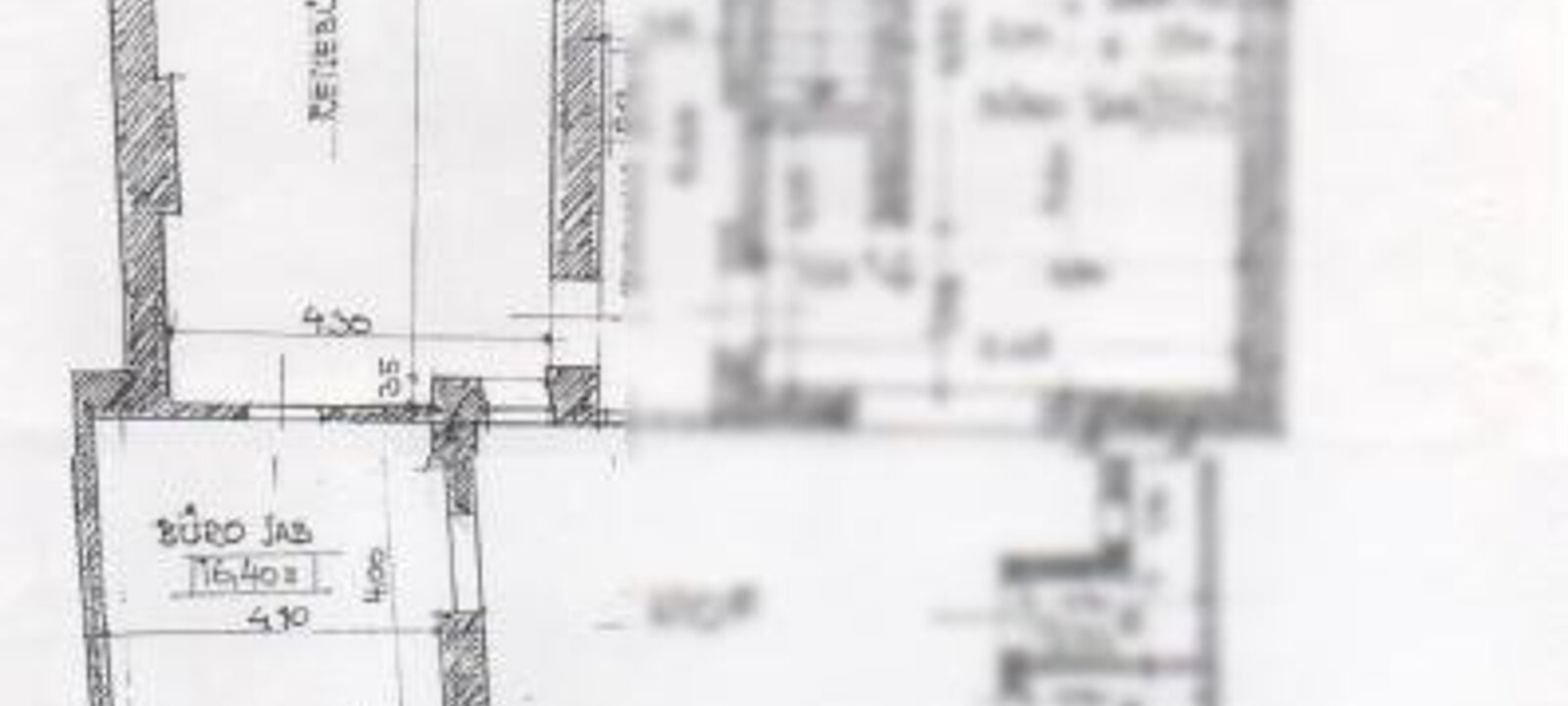 Plan der Mietfläche KJ2