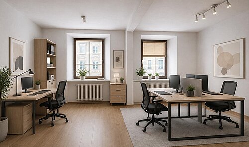 Büro1 visualisiert