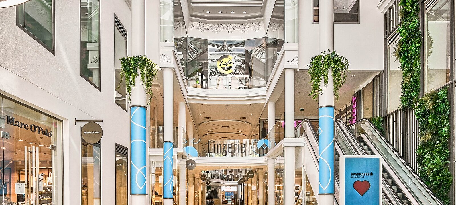 Innenansicht Mall Innenansicht Mall