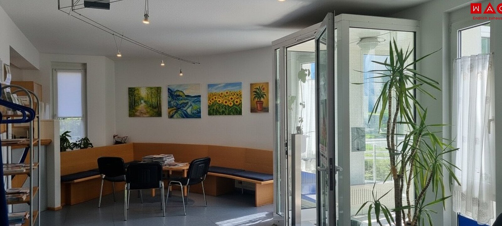 Wartebereich KI bearbeitet