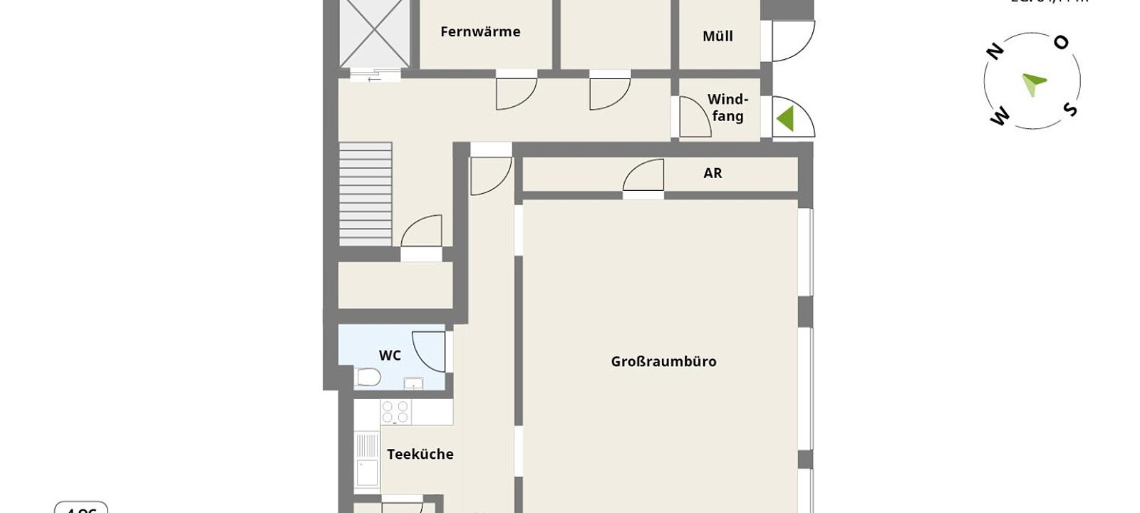 Planskizze Büro EG Planskizze Büro EG
